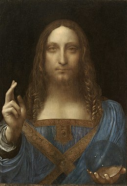 Leonardo da Vinci Salvator Mundi, c.1500